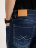 Faded Slim Fit Denim Jeans | Blue