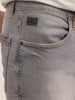 Faded Skinny Fit Denim Jeans | Grey
