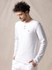 Solid Henley Long Sleeve T-Shirt