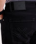 Solid Slim Fit Denim Jeans  | Black