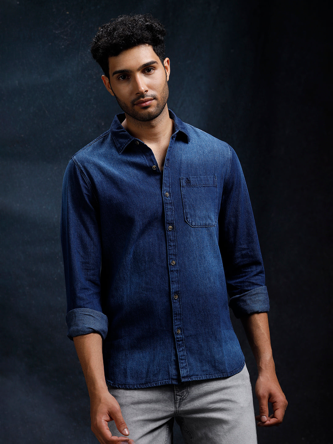 Timeless Blue Denim Shirt