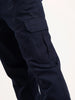 Anti Fit Cargo Trouser | Navy Blue