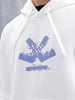 Men's Casual Branded Oversized Fit Sweatshirt | White