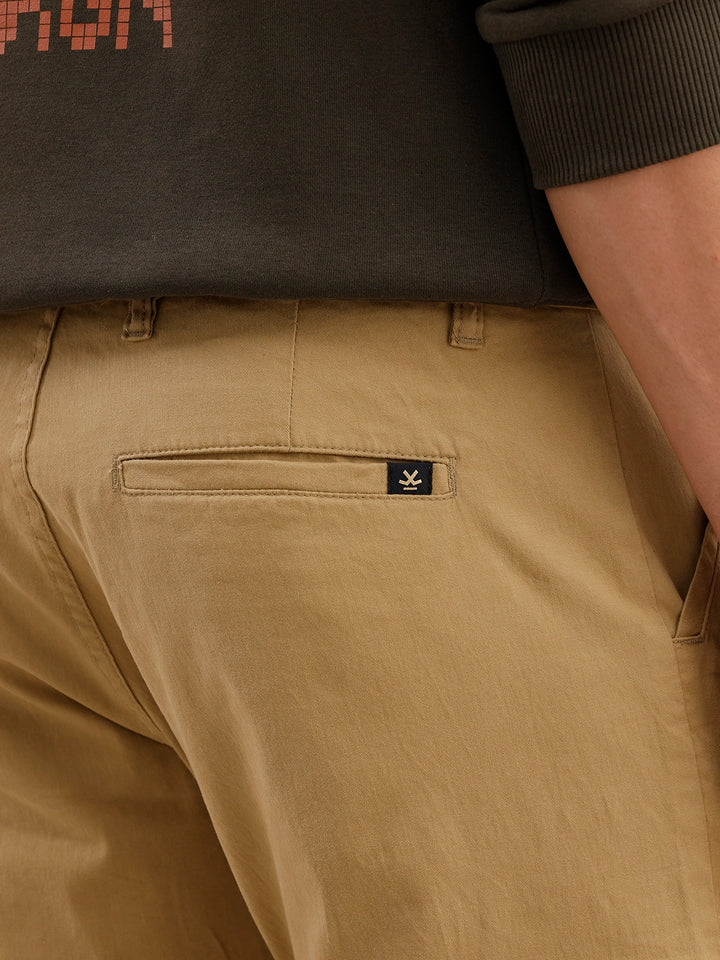Straight Fit Cargo Trouser | Khaki