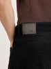 Baggy Fit Distressed Denim Jeans | Black
