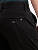 Solid Slim Fit Hyper-Flex Trouser | Black