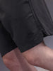 Solid Loose Fit Shorts | Dark Grey