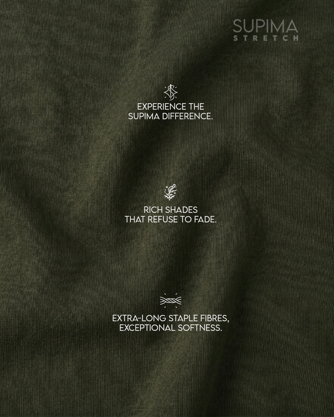 Essential Supima Crew Neck T-Shirt | Essential |  Olive