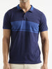 Striped Block Polo T-shirt