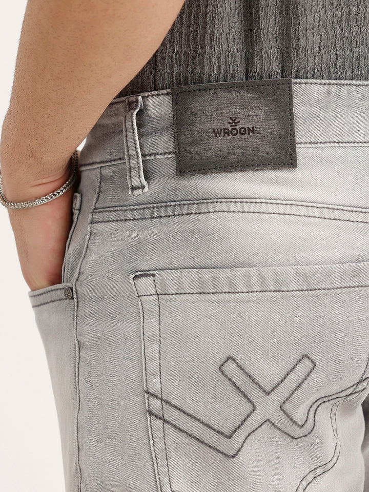 Slim Fit Denim Jeans | Grey