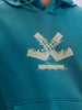 Wrogn Oversized Graphic Hoodie For Men | Teal
