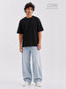 Core Basics Oversized Fit T-Shirt 2-Pack | Essential  | Black/ White