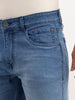 Faded Slim Fit Denim Jeans | Light Blue