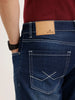 Straight Fit Denim Jeans | Blue