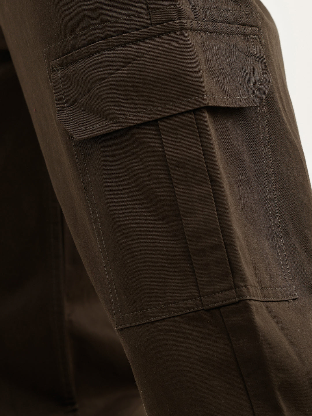 Classic Solid Cargo Trouser | Dark Grey