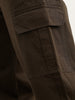 Classic Solid Cargo Trouser | Dark Grey