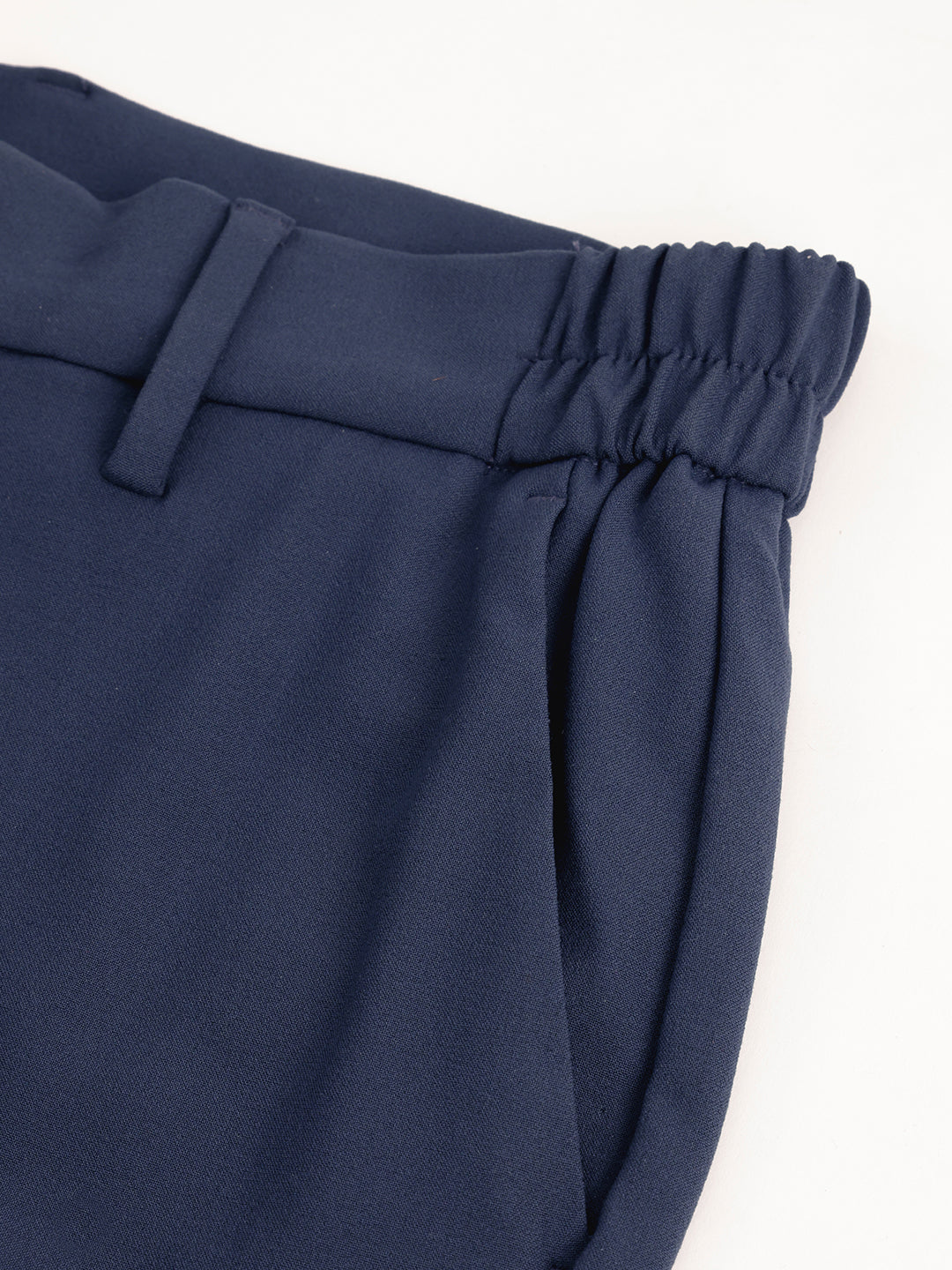 Travelite Straight Fit Trousers | Essential |  Navy Blue