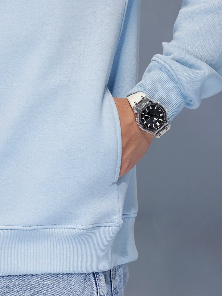 Essential Pastel Crewneck Sweatshirt | Light Blue