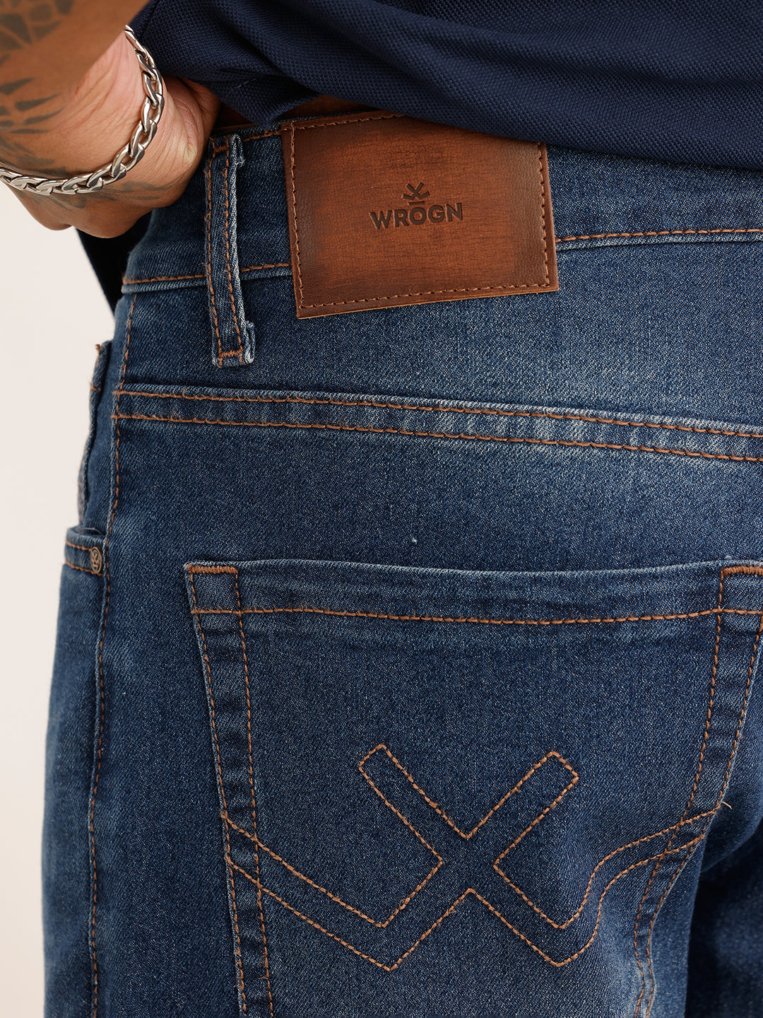 Classic Slim Fit Denim Jeans | Blue