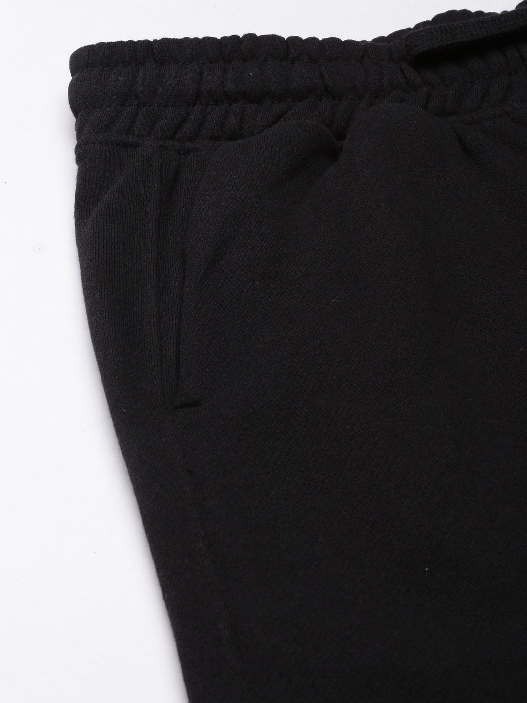 Pitch Black Solid Jogger