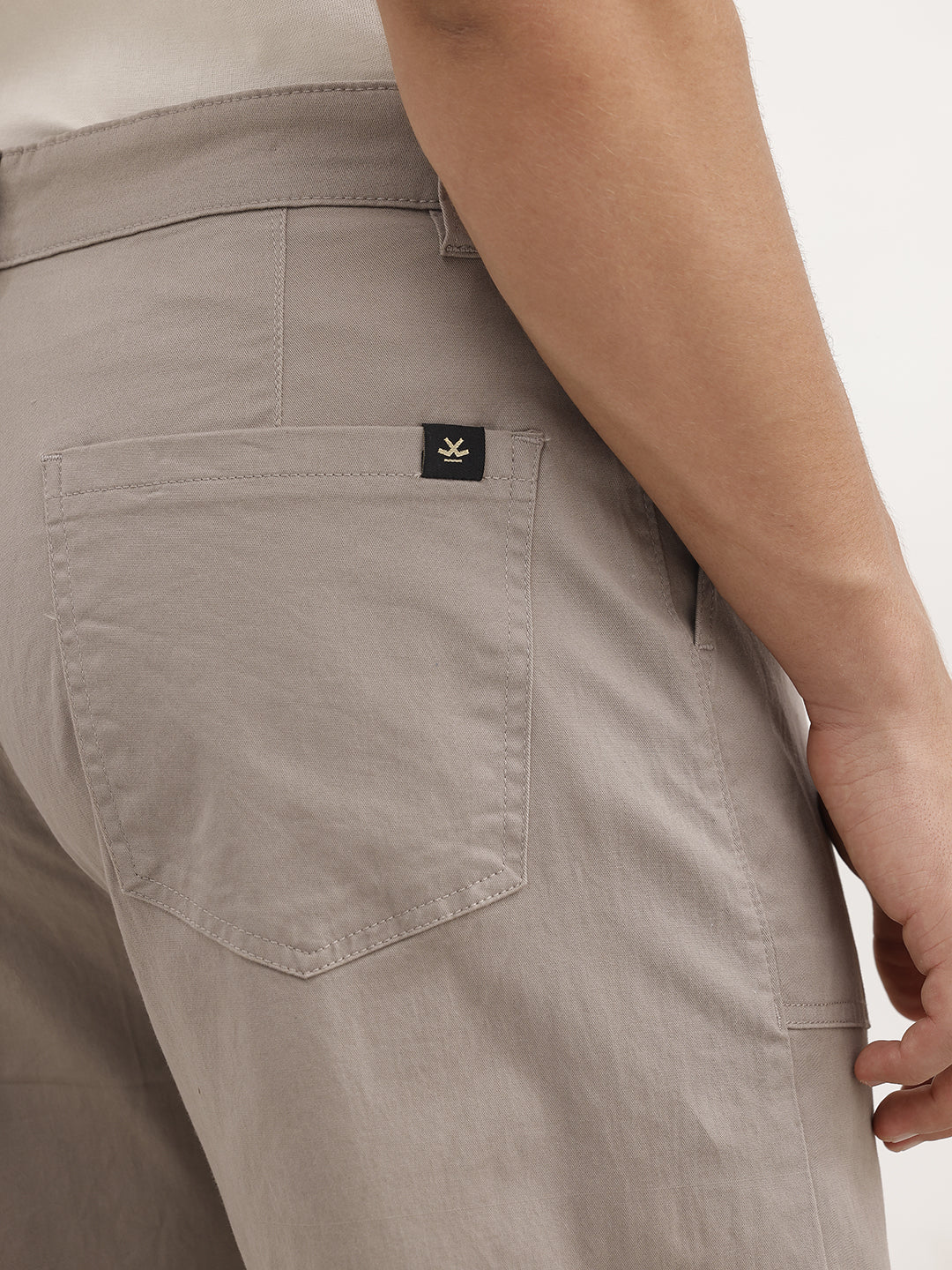 Solid Loose Fit Trouser | Grey
