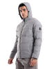 Detachable Hood Quilted Puffer Jacket