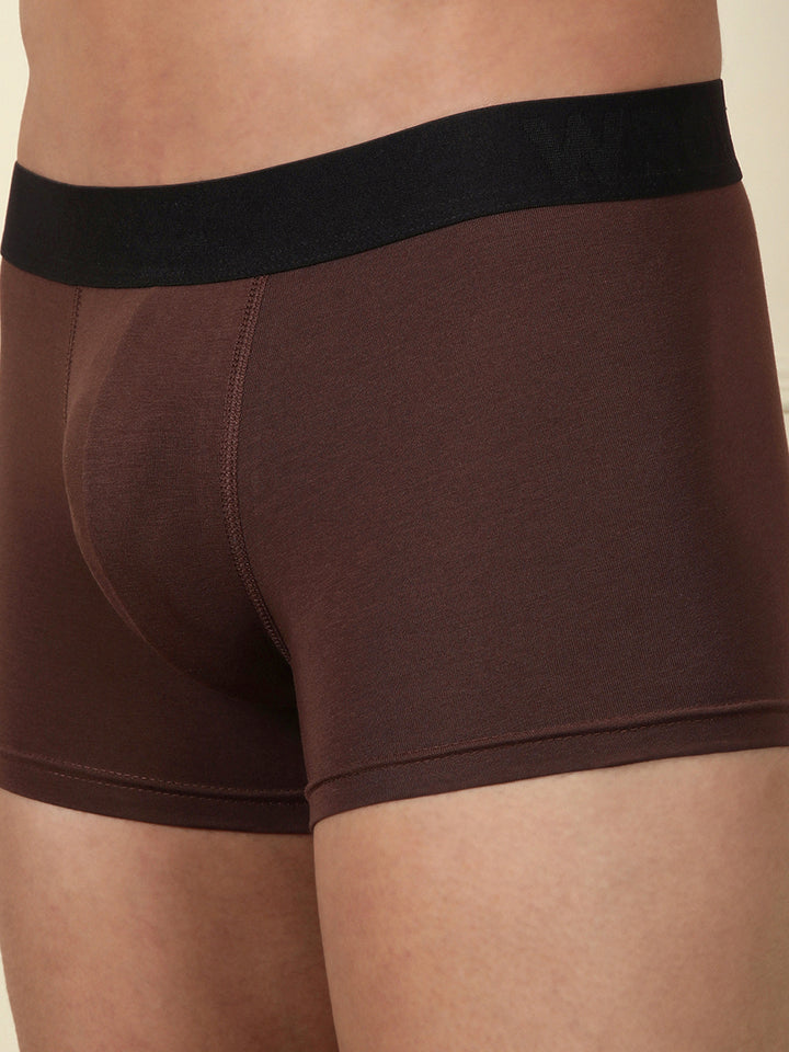Soft Cotton Solid 3-Pack Trunks