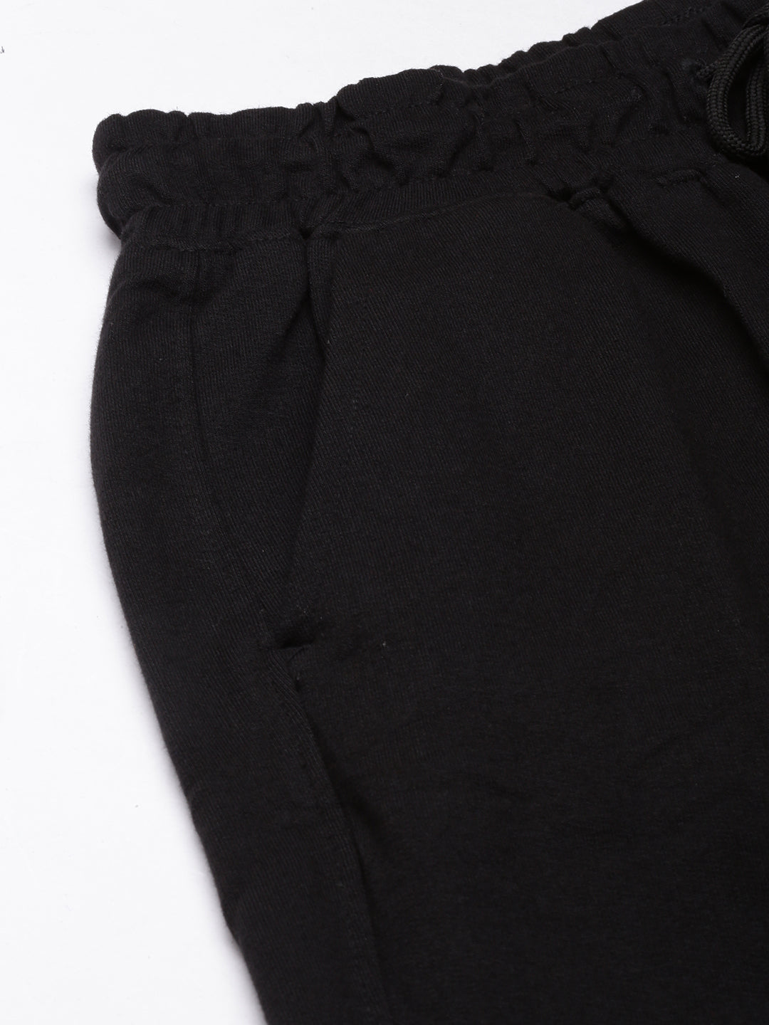 Printed Comfort Black Shorts