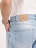 Faded Loose Fit Denim Jeans | Light Blue