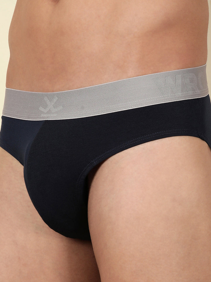 Solid Navy 1-Pack Brief