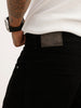 Solid Anti Fit Denim Jeans | Black