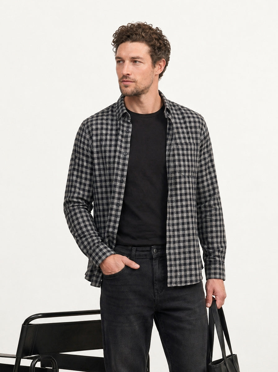Classic Relaxed Fit Denim Jeans  | Black