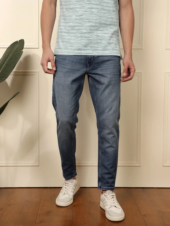 Classic Skinny Fit Jeans In Blue