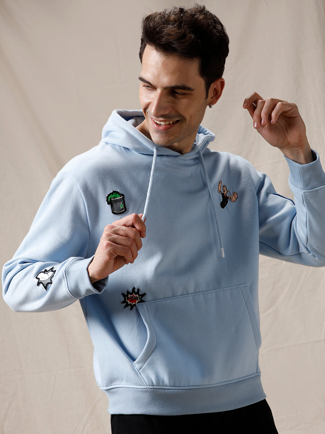 Quirky Popeye Comfort Hoodie