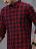 Striking Red Woven Shirt