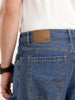 Baggy Fit Cargo Denim Jeans | Navy Blue