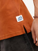Slim Fit Tie-Dye Polo T-Shirt | Rust