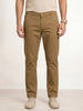 Solid Regular Fit Trouser | Beige