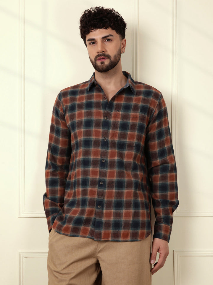 Rustic Checks Woven Shirt