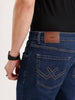 Skinny Cropped Denim Jeans | Dark Blue