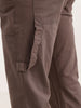 Solid Straight Fit Carpenter Trouser | Grey