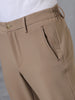 Easy-Stretch Waist Khaki Trousers