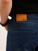 Slim Fit Solid Denim Jeans | Blue