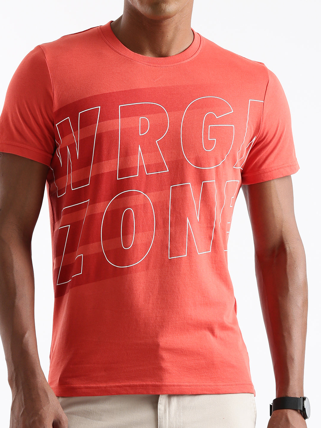 Wrogn Zone Printed T-shirt