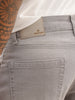 Heavy Faded Slim Fit Denim Jeans | Grey