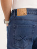 Relaxed Fit Cargo Denim Jeans | Blue