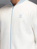 Men's Comfort Fit Zip-Up Sweatshirt |  White