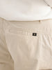 Solid Loose Fit Cargo Trouser | Beige