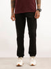 Black Solid Comfort Jogger