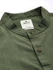 Solid Green Chambray Shirt